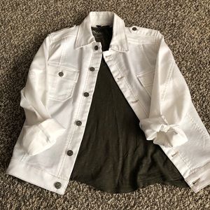White Jean Jacket